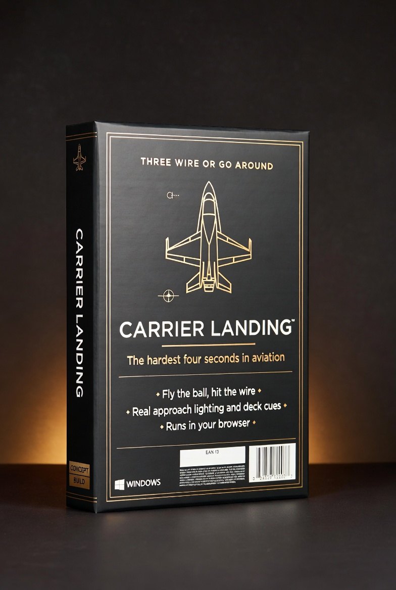 Carrier Landing product box